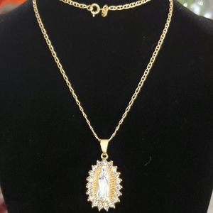 Italian 18kt Gold plated Guadelupe necklace
